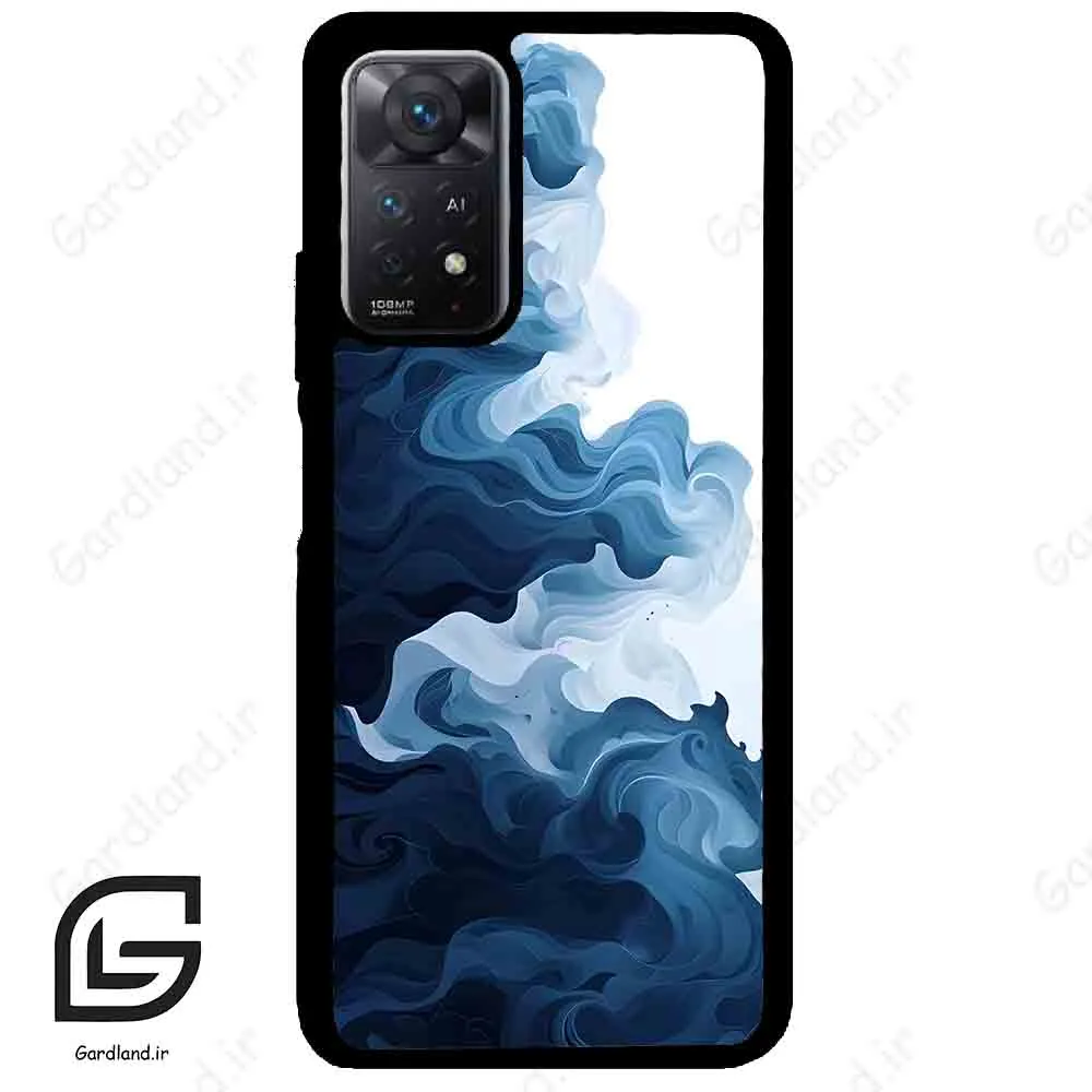 قاب گوشی شیائومی ردمی نوت 11 (Redmi Note 11 5g ) طرح ابرنگی کد 2063