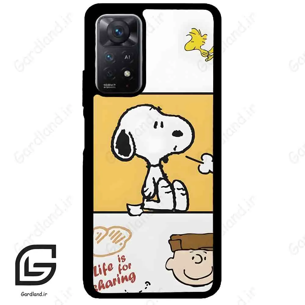 قاب گوشی شیائومی ردمی نوت 11 (Redmi Note 11 5g ) طرح اسنوپی کد 2076