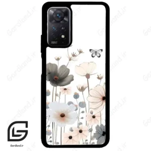 قاب گوشی شیائومی ردمی نوت 11 (Redmi Note 11 5g ) طرح گل کد 2081