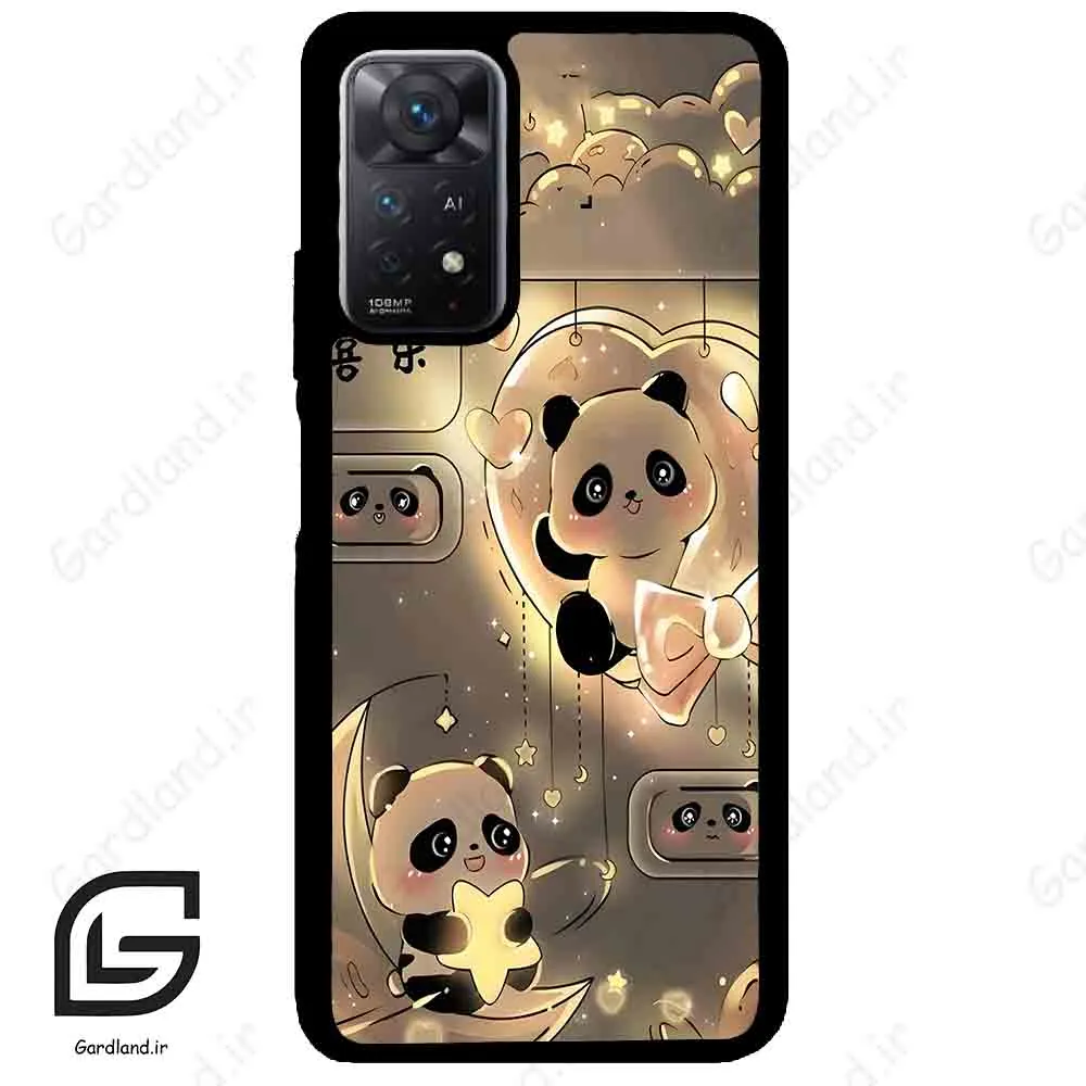 قاب گوشی شیائومی ردمی نوت 11 (Redmi Note 11 5g ) طرح پاندا کد 2100
