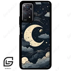قاب گوشی شیائومی ردمی نوت 11 (Redmi Note 11 5g ) طرح ماه کد 2173