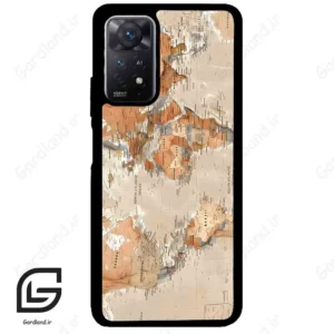 قاب گوشی شیائومی ردمی نوت 11 (Redmi Note 11 5g ) طرح نقشه کد 2187