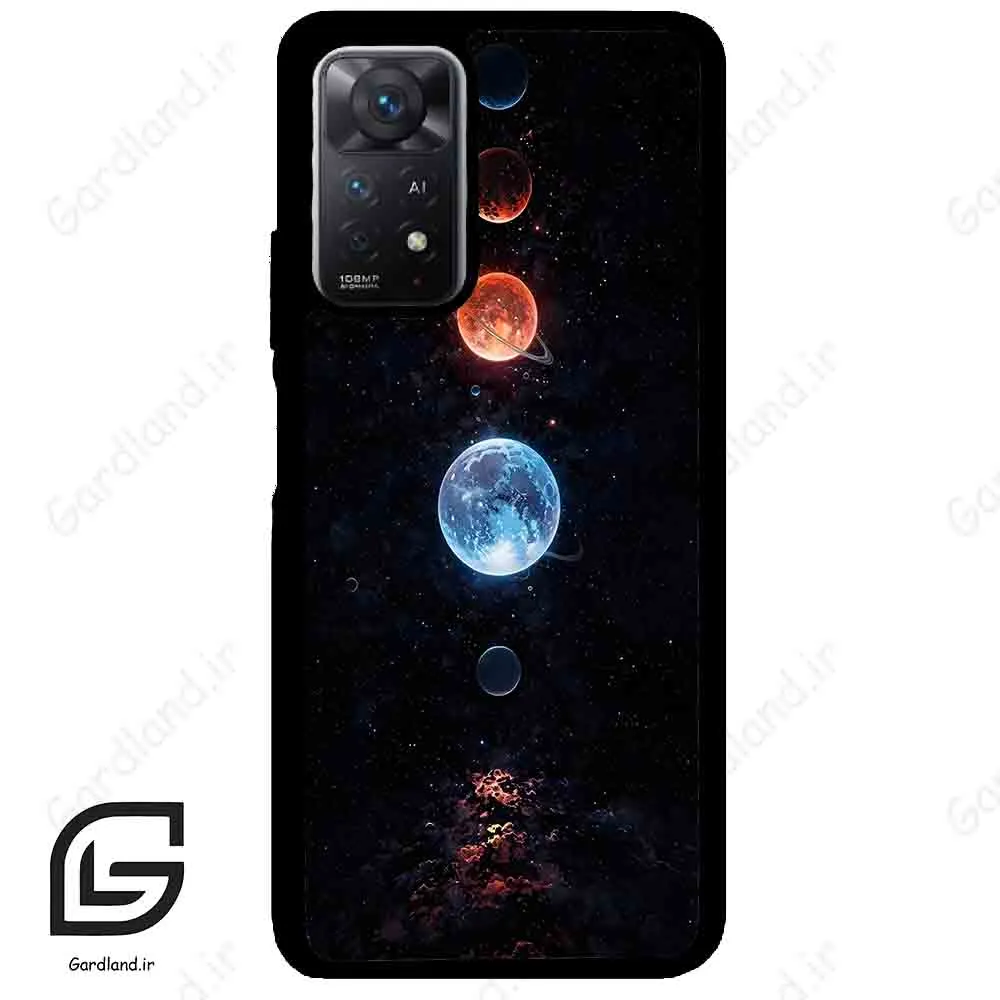 قاب گوشی شیائومی ردمی نوت 11 (Redmi Note 11 5g ) طرح ماه کد 2198