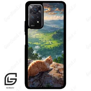 قاب گوشی شیائومی ردمی نوت 11 (Redmi Note 11 5g ) طرح گربه کد 2203