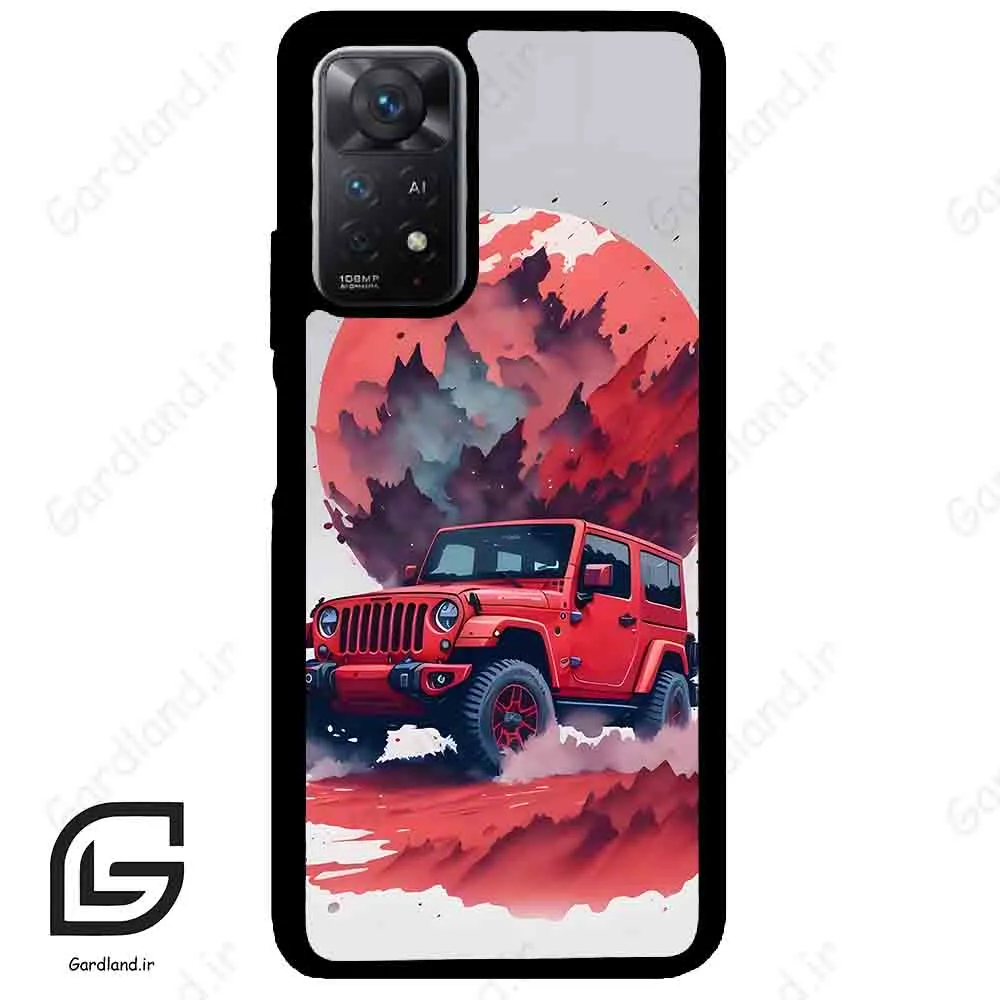 قاب گوشی شیائومی ردمی نوت 11 (Redmi Note 11 5g ) طرح ماشین کد 2221
