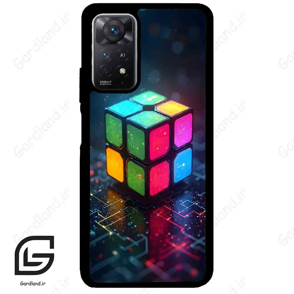 قاب گوشی شیائومی ردمی نوت 11 (Redmi Note 11 5g ) طرح مکعب کد 2222