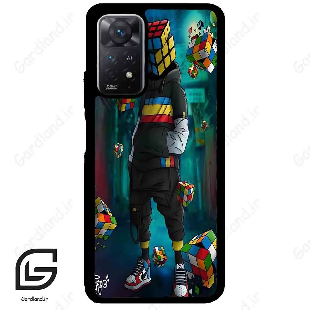 قاب گوشی شیائومی ردمی نوت 11 (Redmi Note 11 5g ) طرح مکعب کد 2229