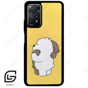 قاب گوشی شیائومی ردمی نوت 11 (Redmi Note 11 5g ) طرح خرس کد 2251