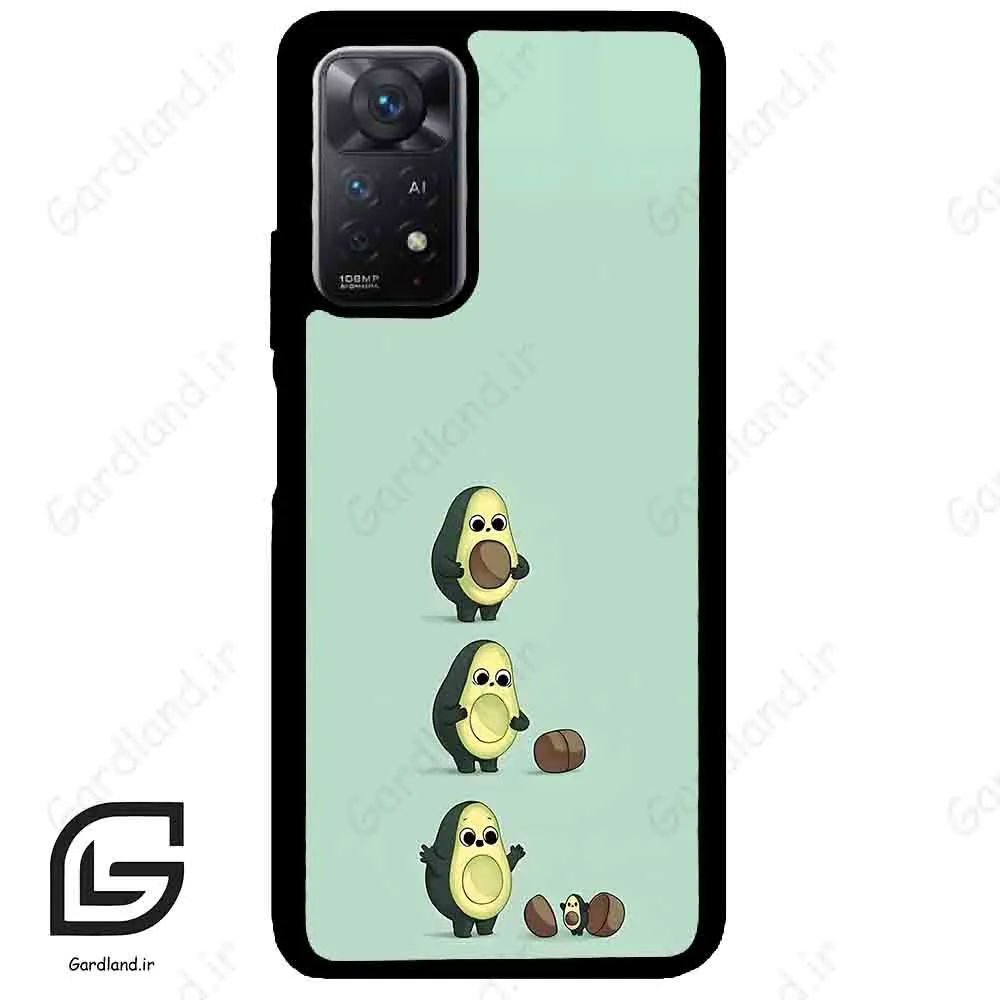 قاب گوشی شیائومی ردمی نوت 11 (Redmi Note 11 5g ) طرح اووکادو کد 2258