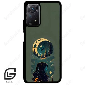 قاب گوشی شیائومی ردمی نوت 11 (Redmi Note 11 5g ) طرح ماه کد 2267