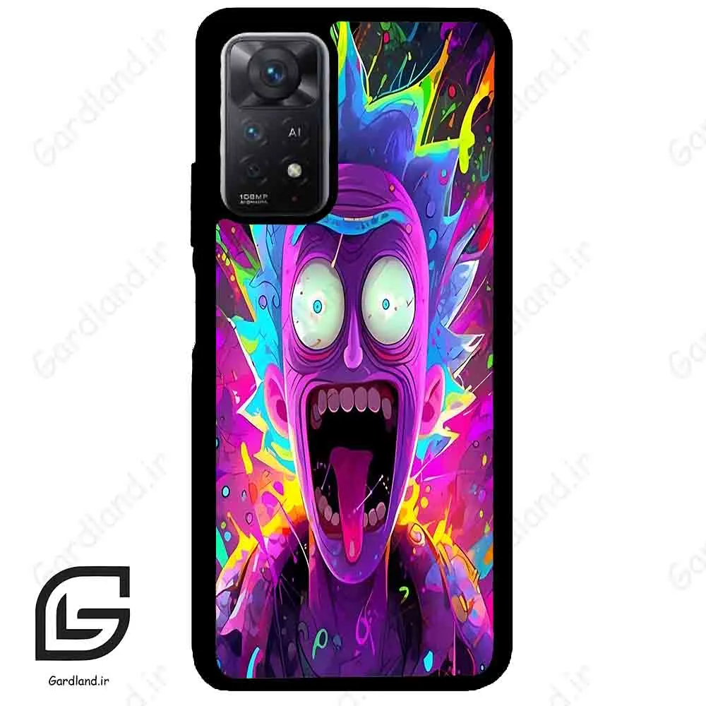 قاب گوشی شیائومی ردمی نوت 11 (Redmi Note 11 5g ) طرح ریک کد 2289