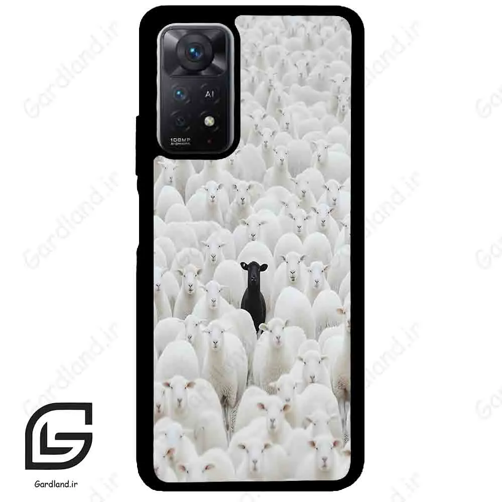 قاب گوشی شیائومی ردمی نوت 11 (Redmi Note 11 5g ) طرح گوسفند کد 2296