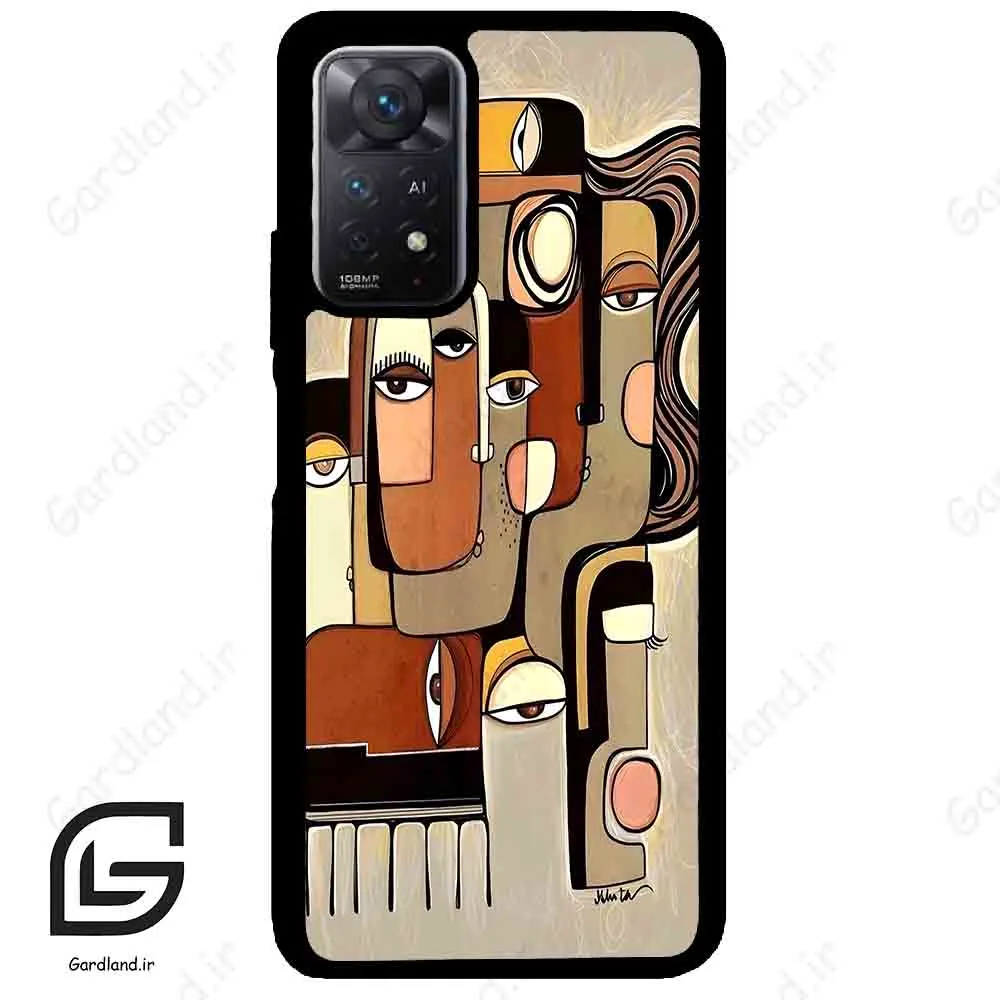 قاب گوشی شیائومی ردمی نوت 11 (Redmi Note 11 5g ) طرح خانومی کد 2334