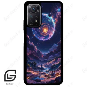 قاب گوشی شیائومی ردمی نوت 11 (Redmi Note 11 5g ) طرح ماه کد 2344