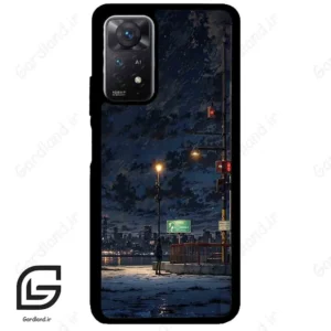 قاب گوشی شیائومی ردمی نوت 11 (Redmi Note 11 5g ) طرح شب کد 2354