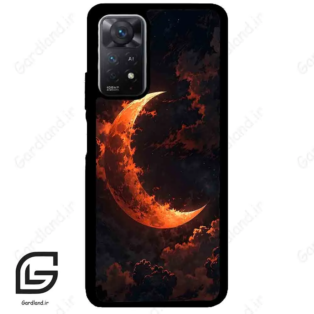 قاب گوشی شیائومی ردمی نوت 11 (Redmi Note 11 5g ) طرح ماه کد 2357