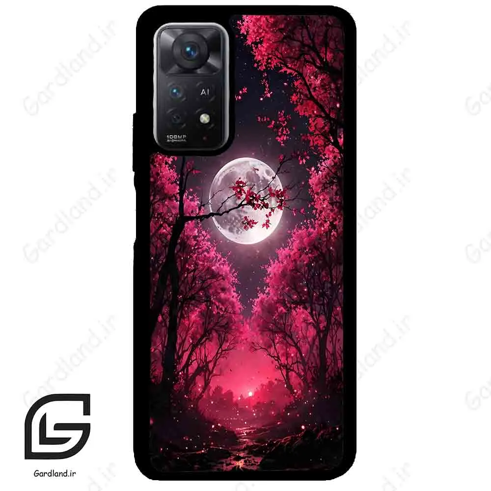 قاب گوشی شیائومی ردمی نوت 11 (Redmi Note 11 5g ) طرح ماه کد 2361