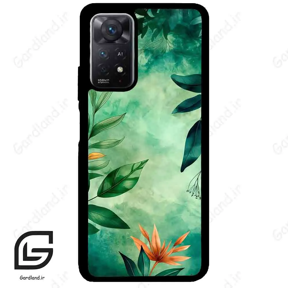 قاب گوشی شیائومی ردمی نوت 11 (Redmi Note 11 5g ) طرح گل کد 2387