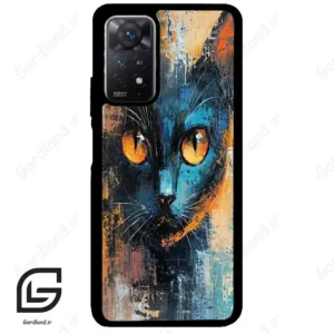 قاب گوشی شیائومی ردمی نوت 11 (Redmi Note 11 5g ) طرح گربه کد 2397