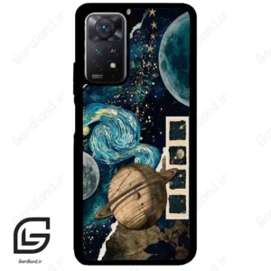 قاب گوشی شیائومی ردمی نوت 11 (Redmi Note 11 5g ) طرح کهکشان کد 2401