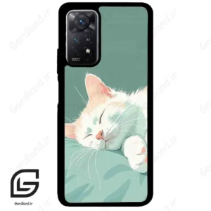 قاب گوشی شیائومی ردمی نوت 11 (Redmi Note 11 5g ) طرح گربه کد 2403