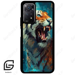 قاب گوشی شیائومی ردمی نوت 11 (Redmi Note 11 5g ) طرح ببر کد 2409