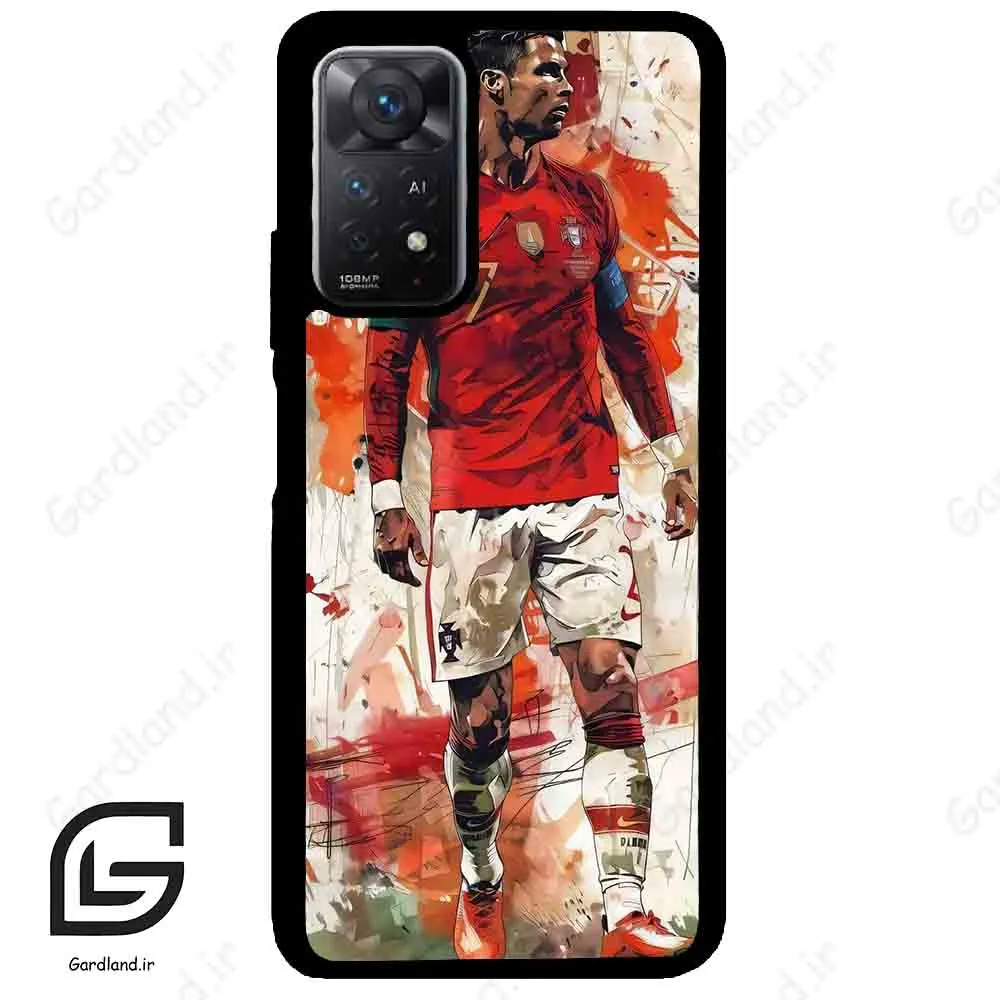قاب گوشی شیائومی ردمی نوت 11 (Redmi Note 11 5g ) طرح رونالدو کد 2419