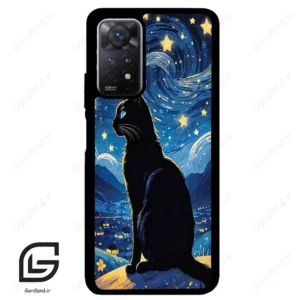 قاب گوشی شیائومی ردمی نوت 11 (Redmi Note 11 5g ) طرح گربه کد 2438