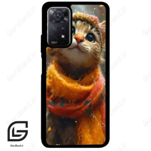 قاب گوشی شیائومی ردمی نوت 11 (Redmi Note 11 5g ) طرح گربه کد 2440