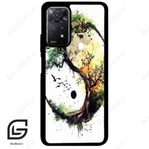 قاب گوشی شیائومی ردمی نوت 11 (Redmi Note 11 5g ) طرح یین کد 2446