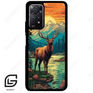 قاب گوشی شیائومی ردمی نوت 11 (Redmi Note 11 5g ) طرح گوزن کد 2471