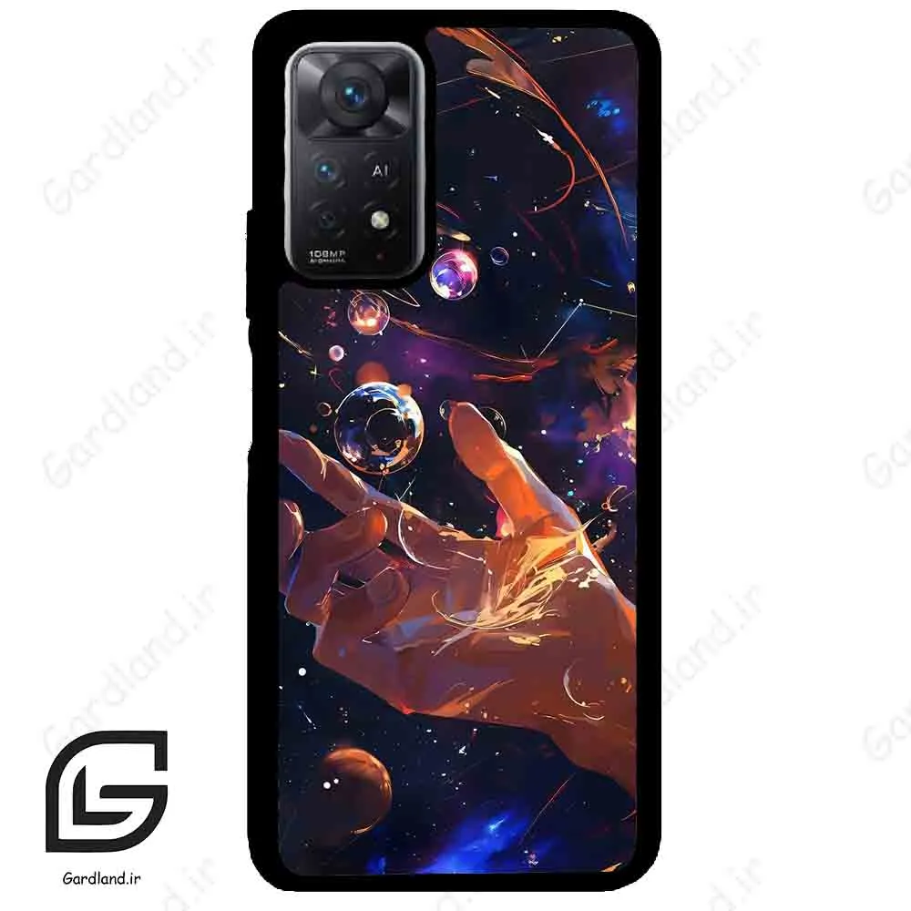 قاب گوشی شیائومی ردمی نوت 11 (Redmi Note 11 5g ) طرح دست کد 2476