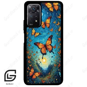 قاب گوشی شیائومی ردمی نوت 11 (Redmi Note 11 5g ) طرح پروانه کد 2479