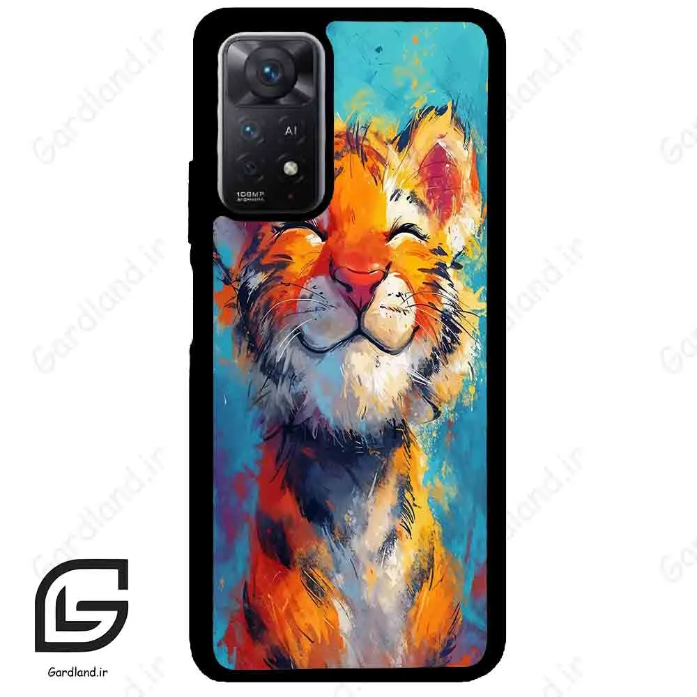 قاب گوشی شیائومی ردمی نوت 11 (Redmi Note 11 5g ) طرح ببر کد 2480