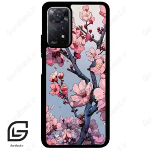 قاب گوشی شیائومی ردمی نوت 11 (Redmi Note 11 5g ) طرح شکوفه کد 2481