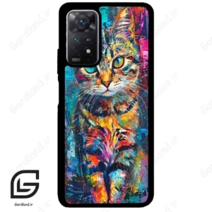 قاب گوشی شیائومی ردمی نوت 11 (Redmi Note 11 5g ) طرح گربه کد 2488