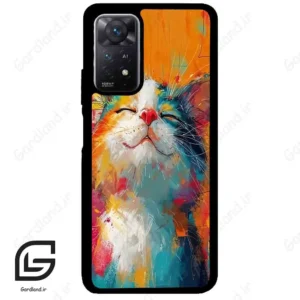 قاب گوشی شیائومی ردمی نوت 11 (Redmi Note 11 5g ) طرح گربه کد 2489