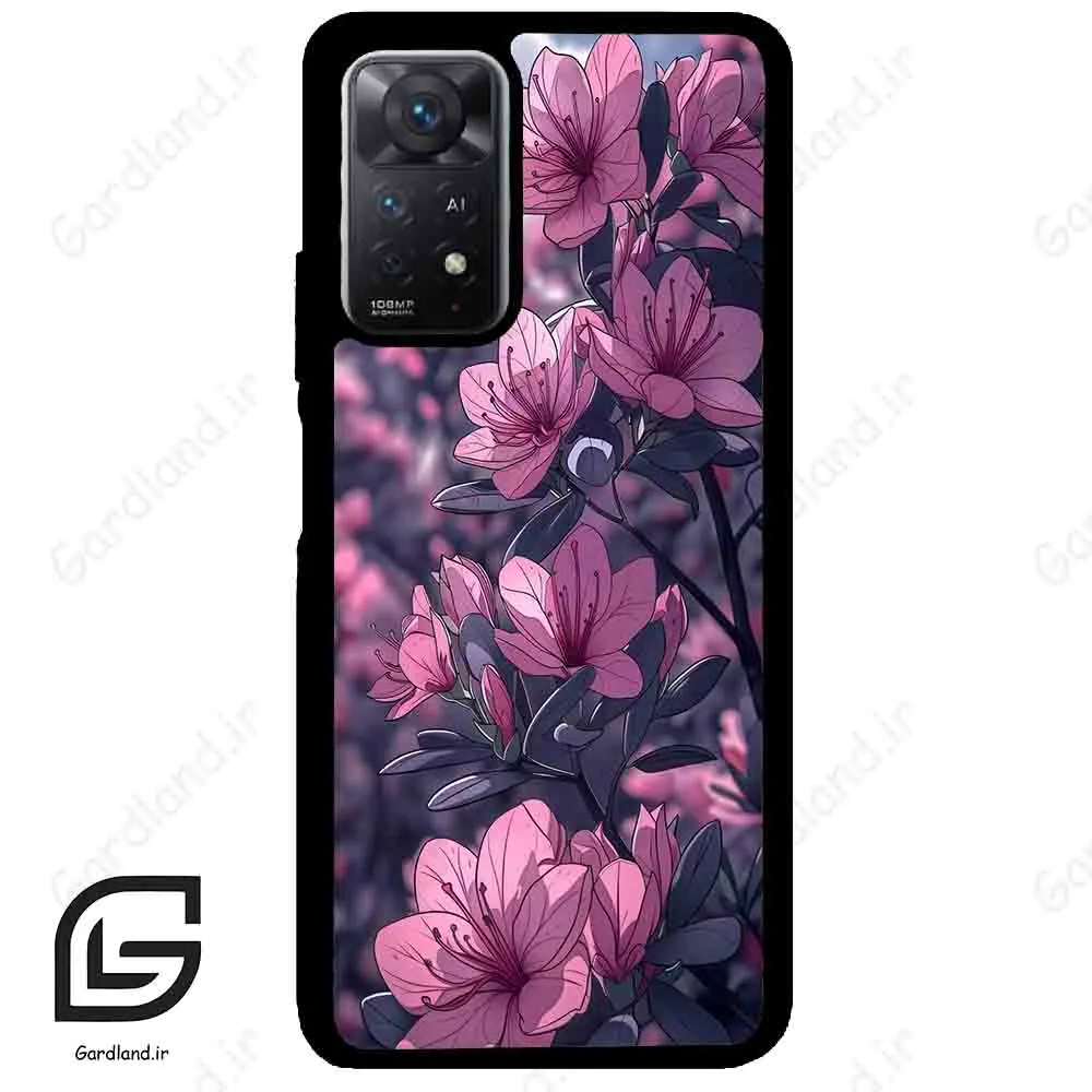 قاب گوشی شیائومی ردمی نوت 11 (Redmi Note 11 5g ) طرح شکوفه کد 2493