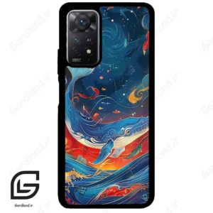 قاب گوشی شیائومی ردمی نوت 11 (Redmi Note 11 5g ) طرح نقاشی کد 2504