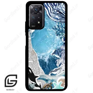 قاب گوشی شیائومی ردمی نوت 11 (Redmi Note 11 5g ) طرح دریا کد 2516