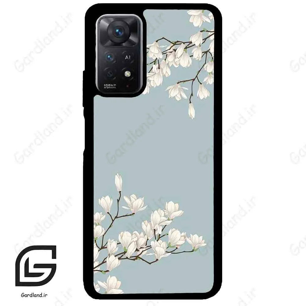 قاب گوشی شیائومی ردمی نوت 11 (Redmi Note 11 5g ) طرح شکوفه کد 2523