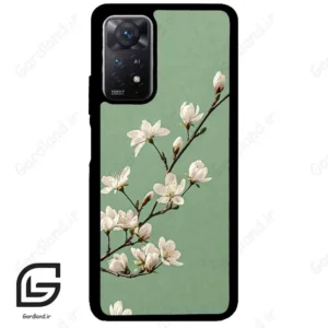 قاب گوشی شیائومی ردمی نوت 11 (Redmi Note 11 5g ) طرح شکوفه کد 2524