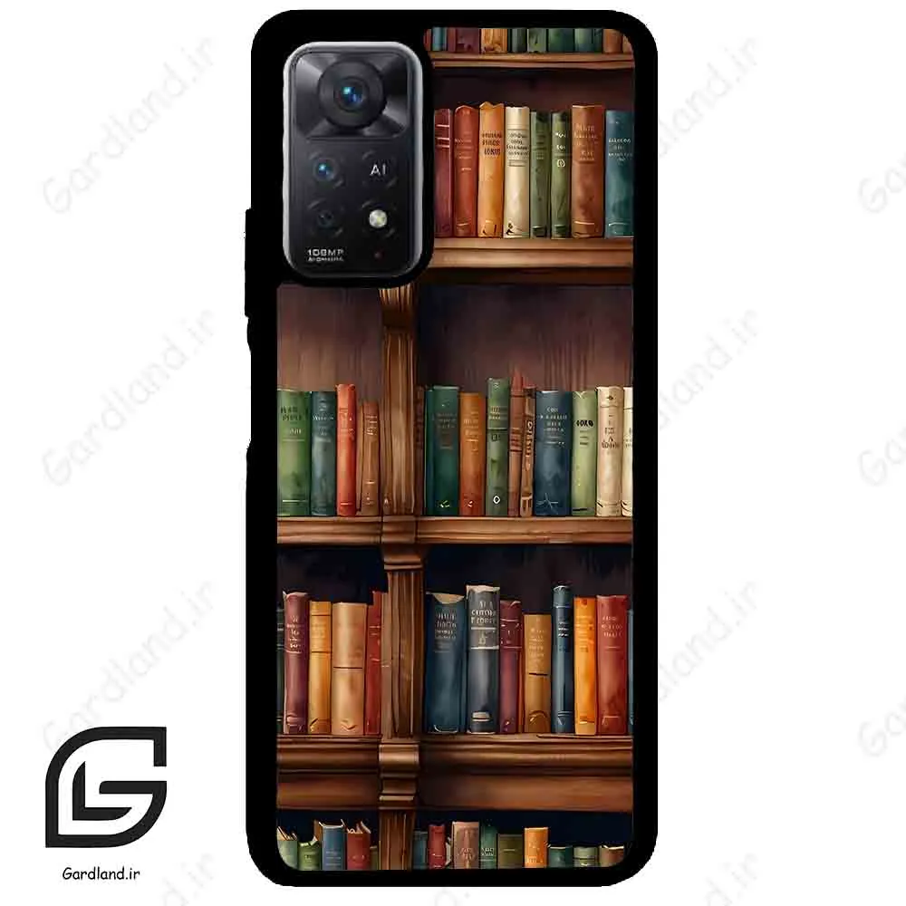 قاب گوشی شیائومی ردمی نوت 11 (Redmi Note 11 5g ) طرح کتابخانه کد 2527