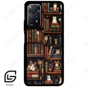 قاب گوشی شیائومی ردمی نوت 11 (Redmi Note 11 5g ) طرح کتابخانه کد 2532