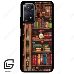 قاب گوشی شیائومی ردمی نوت 11 (Redmi Note 11 5g ) طرح کتابخانه کد 2537