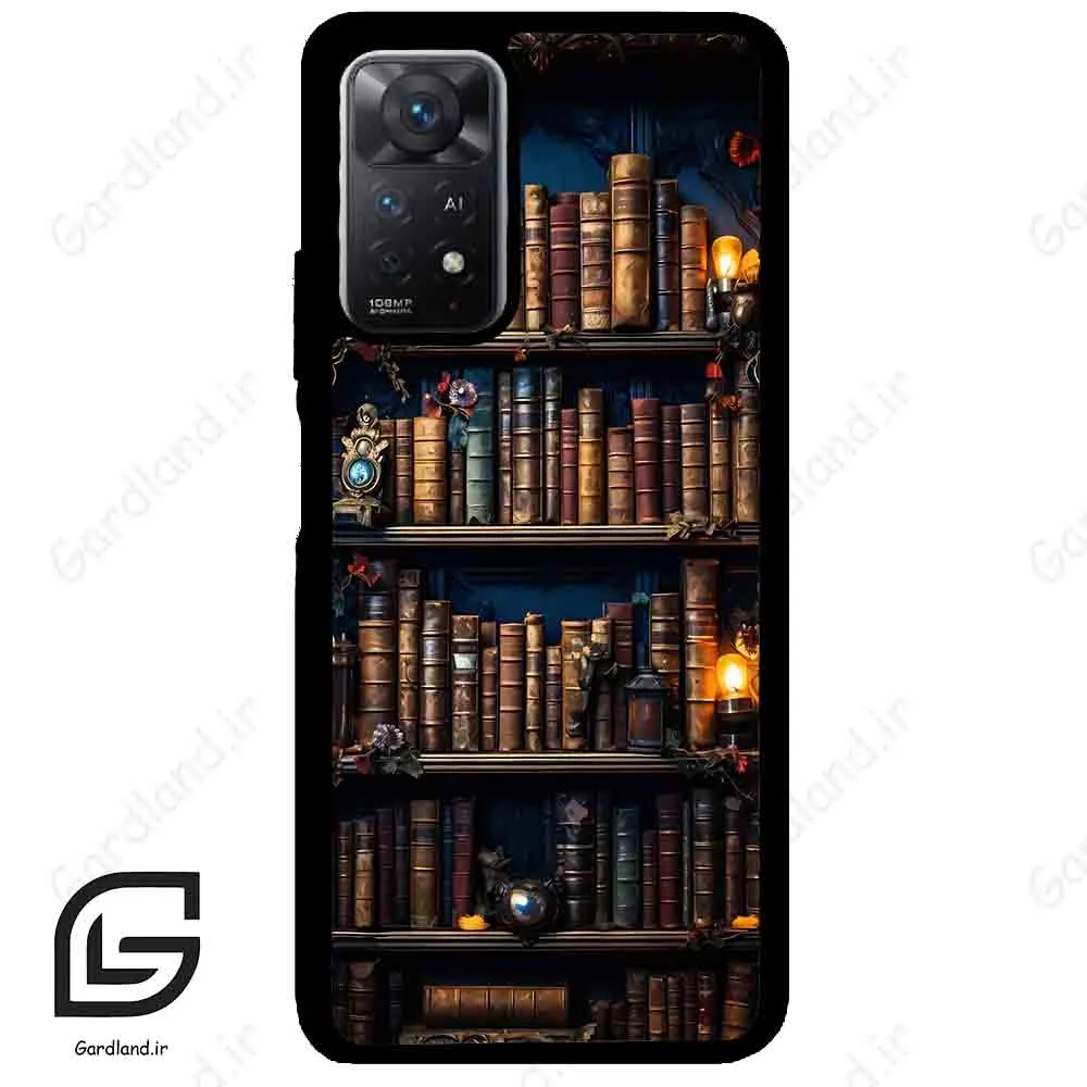 قاب گوشی شیائومی ردمی نوت 11 (Redmi Note 11 5g ) طرح کتابخانه کد 2541