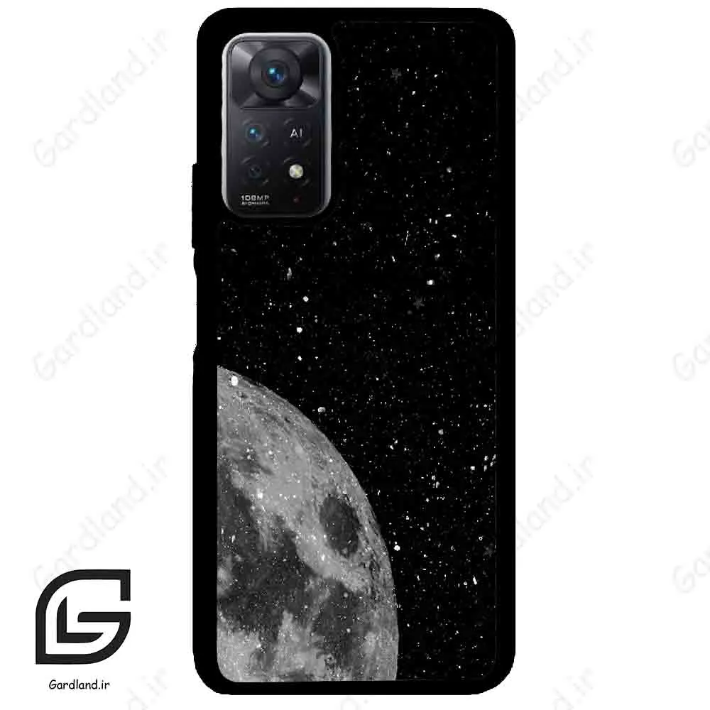 قاب گوشی شیائومی ردمی نوت 11 (Redmi Note 11 5g ) طرح ماه کد 2542
