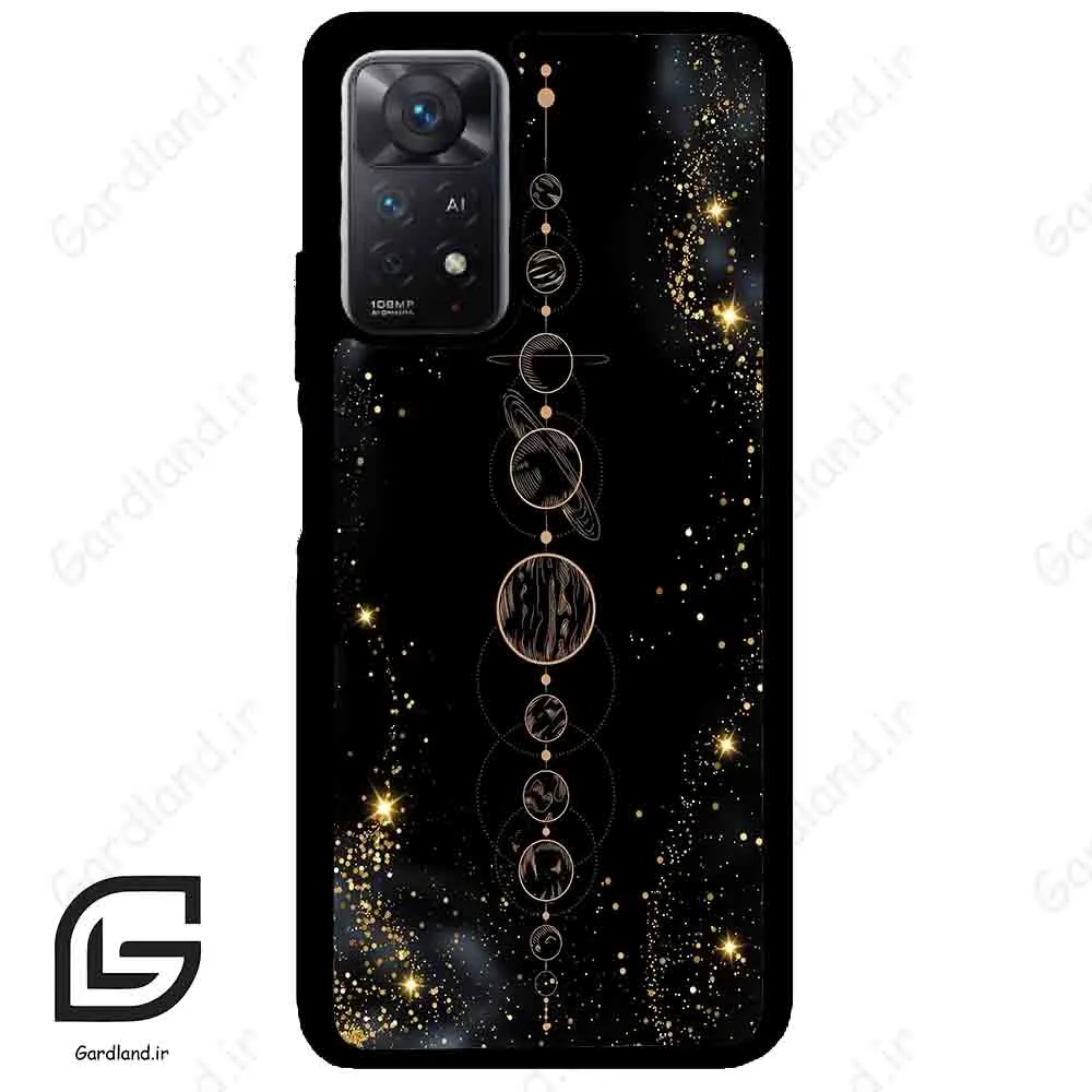 قاب گوشی شیائومی ردمی نوت 11 (Redmi Note 11 5g ) طرح ماه کد 2546