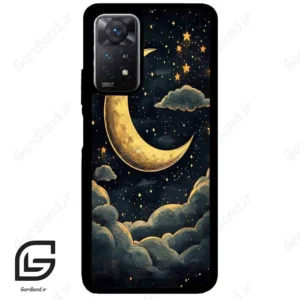 قاب گوشی شیائومی ردمی نوت 11 (Redmi Note 11 5g ) طرح ماه کد 2547