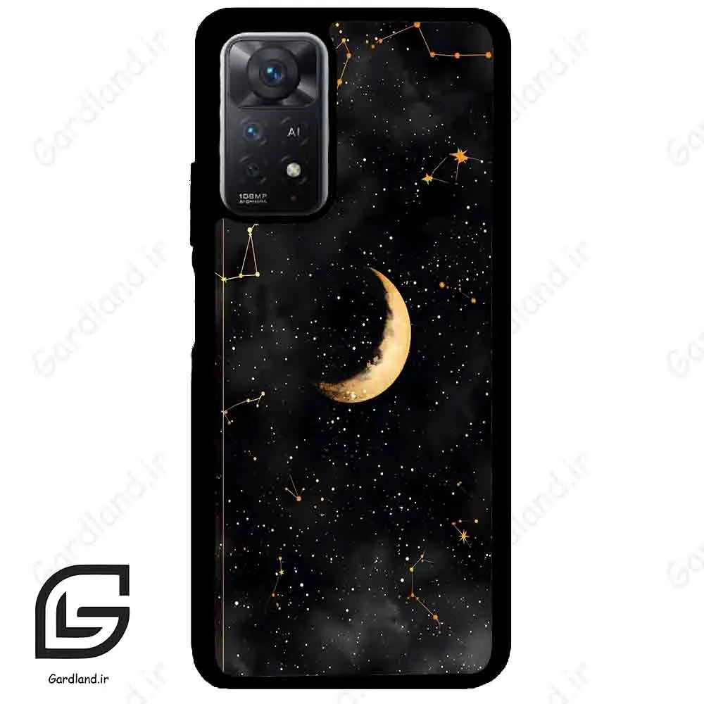 قاب گوشی شیائومی ردمی نوت 11 (Redmi Note 11 5g ) طرح ماه کد 2548